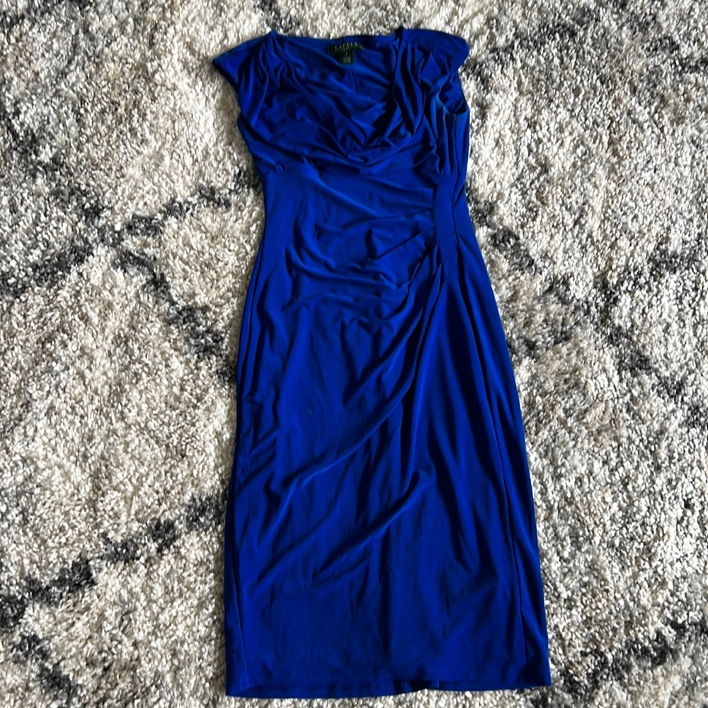 Blue dress